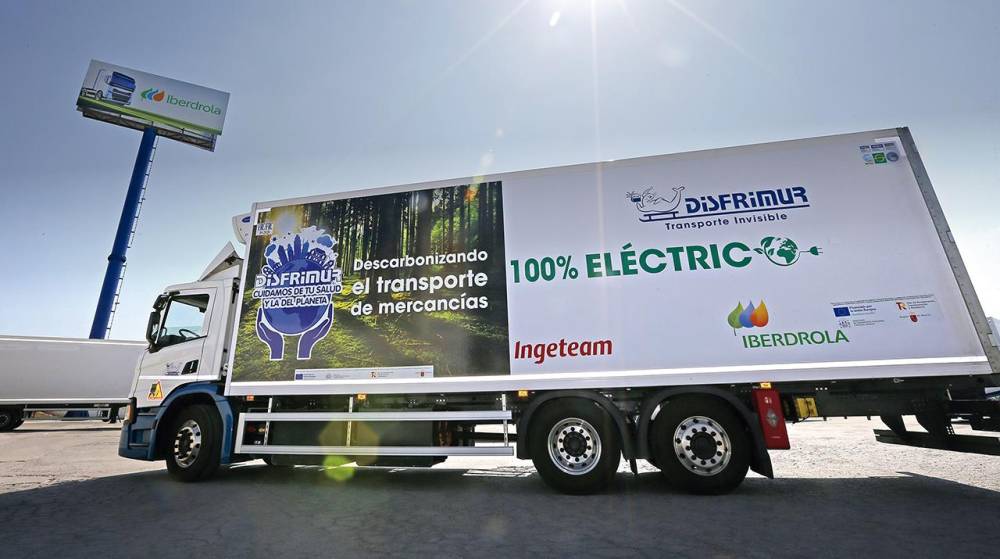 Disfrimur completa 15 vueltas al mundo con camiones eléctricos