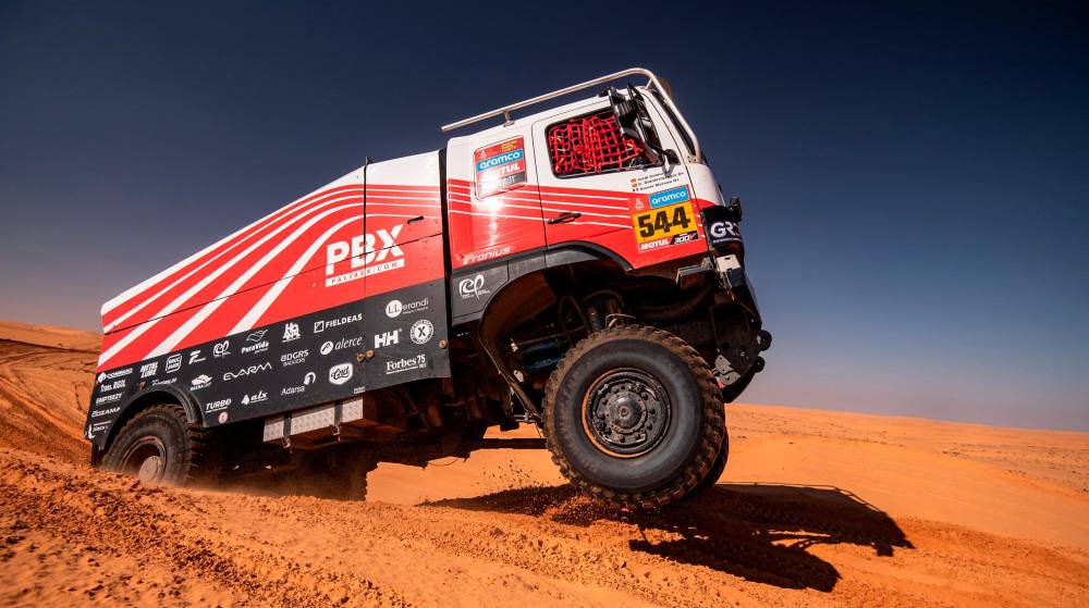 Palibex logra completar la edición 2023 del rally Dakar