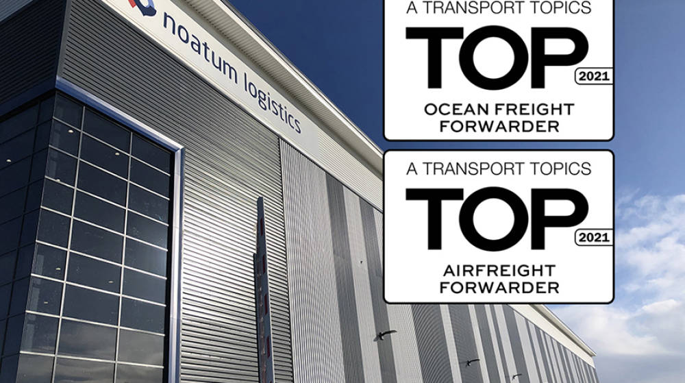 Noatum, incluida en el&nbsp;Top 50 de Ocean y Air Freight Forwarders