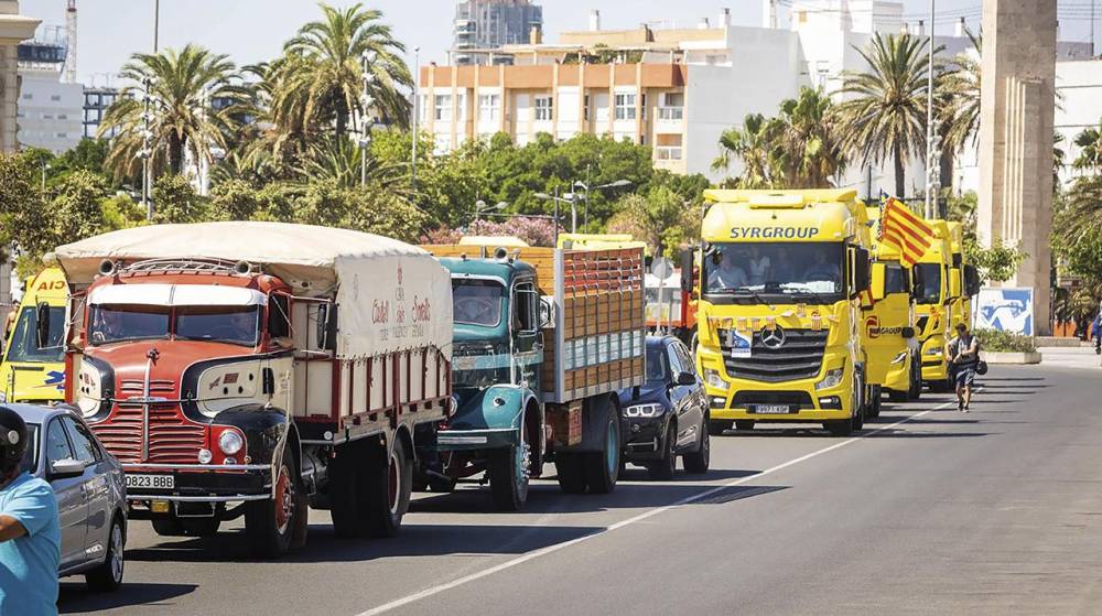 Valencia acogerá un millar de transportistas y 300 cabezas tractoras en San Cristóbal