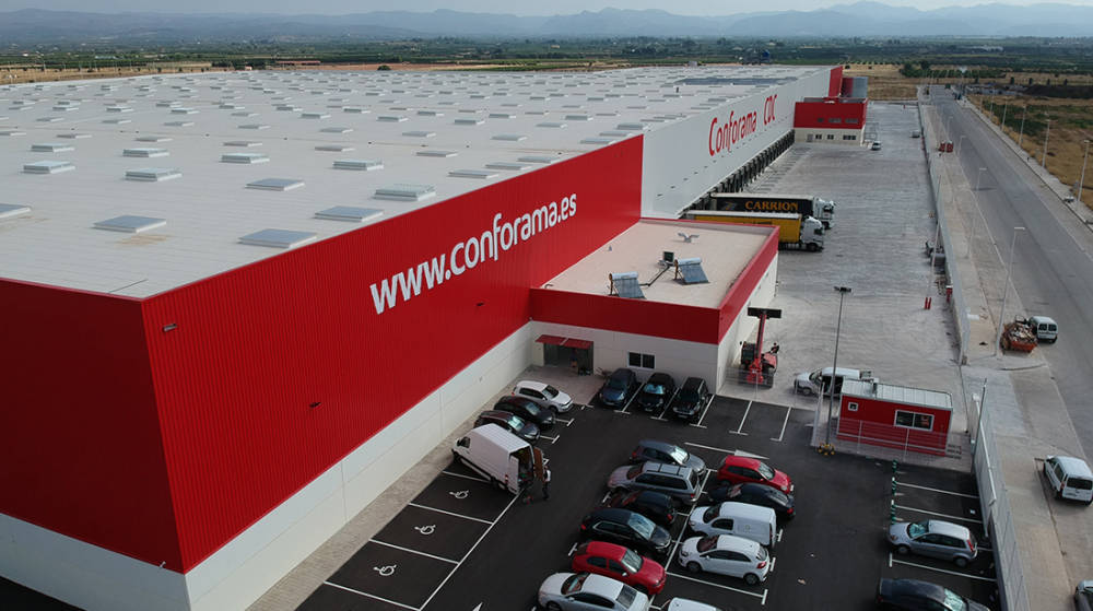 Conforama inaugura un nuevo centro de distribuci&oacute;n en Ll&iacute;ria de 60.000 metros cuadrados