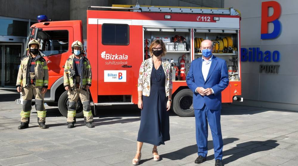 La AP de Bilbao destina 1,2 millones de euros al servicio de bomberos