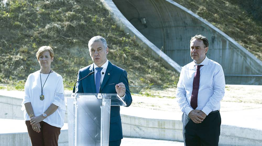 Euskadi concluye el tramo guipuzcoano de la plataforma ferroviaria de la Y vasca