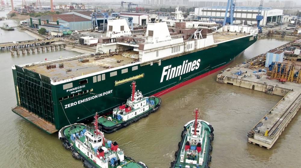Finnlines y Brittany Ferries reforzar&aacute;n en 2022 su apoyo a la descarbonizaci&oacute;n del Puerto de Bilbao