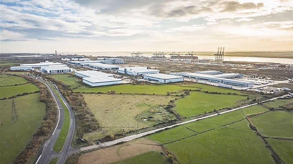 DP World London Gateway Logistics Park. Foto Miruvisuals