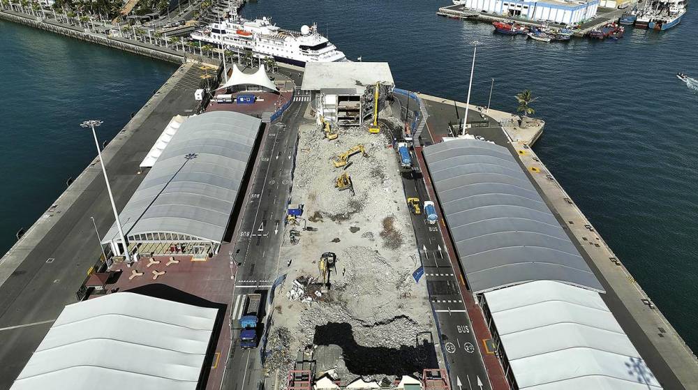 La AP de Las Palmas avanza en la construcción de su nueva terminal de cruceros