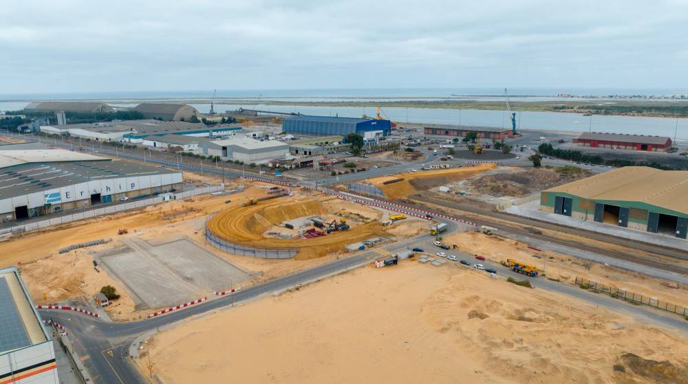 La AP de Huelva avanza en las obras de acceso al Puerto Exterior