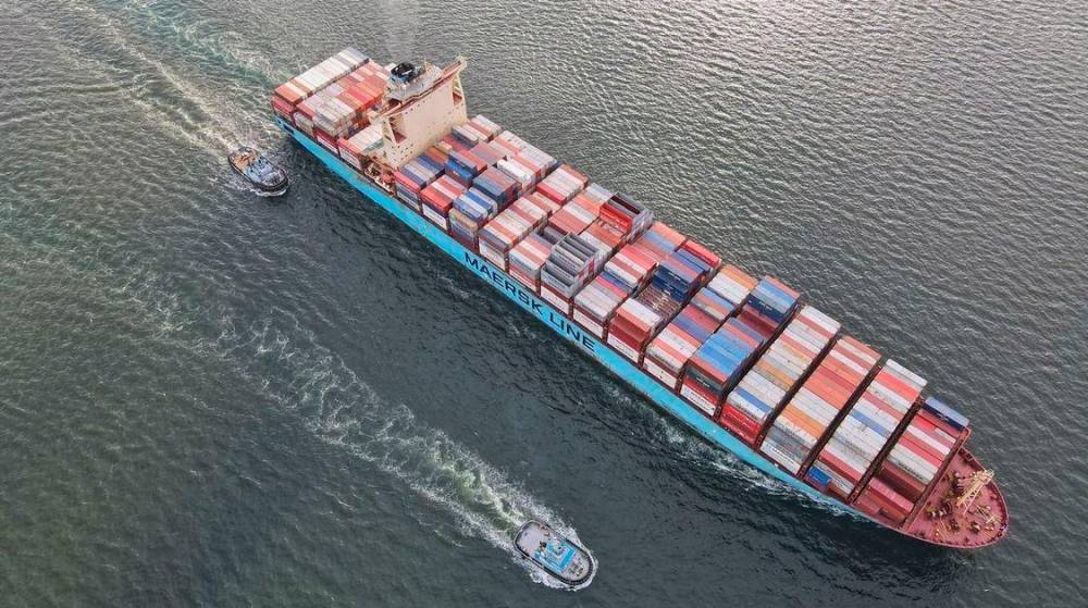 Maersk registra cifras récord en 2021 con un aumento del 55% de sus ingresos