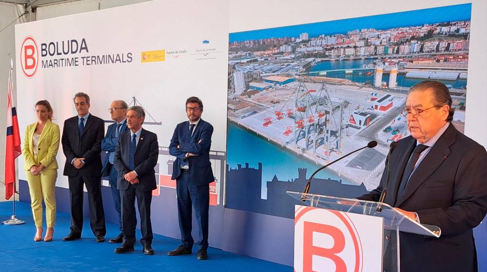 Boluda Maritime Terminals Santander arranca su actividad en un día “histórico” para Cantabria