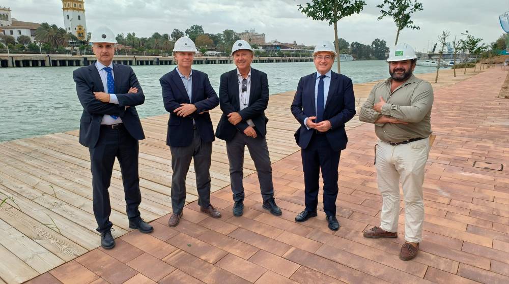 La AP de Sevilla avanza en las obras del proyecto “Jardín de las Cigarreras”