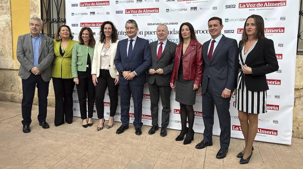 El convenio para la integración de Almería con su puerto se firmará el primer semestre de 2024