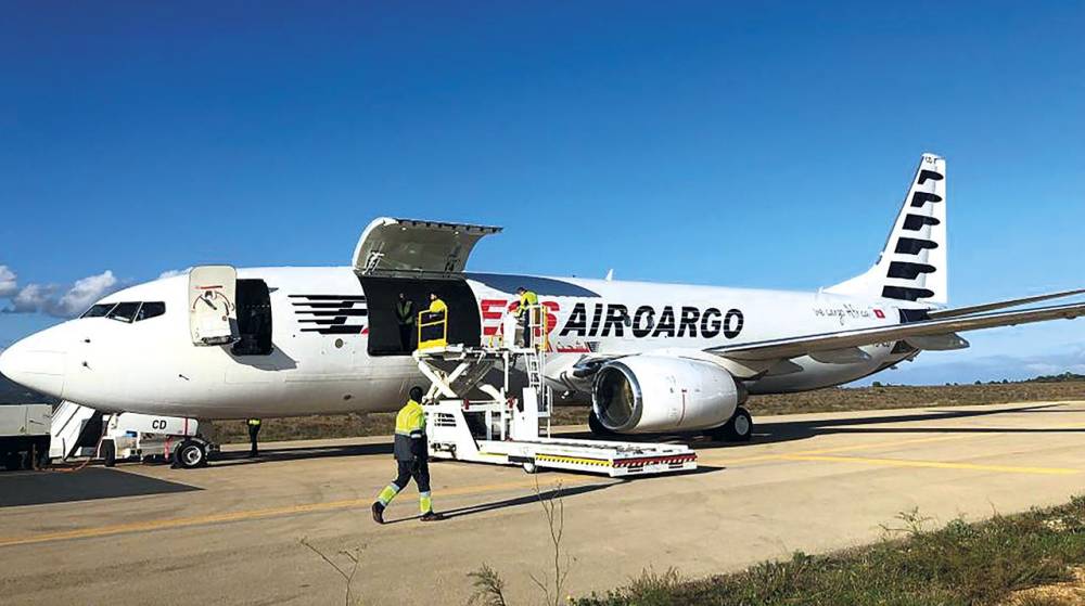 El Aeropuerto de Castellón realizó ocho operaciones de carga en 2022
