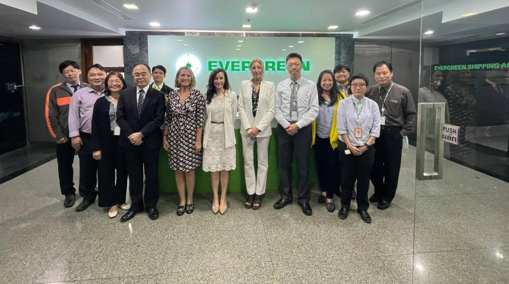 Evergreen prevé aumentar sus tráficos entre Asia y Barcelona