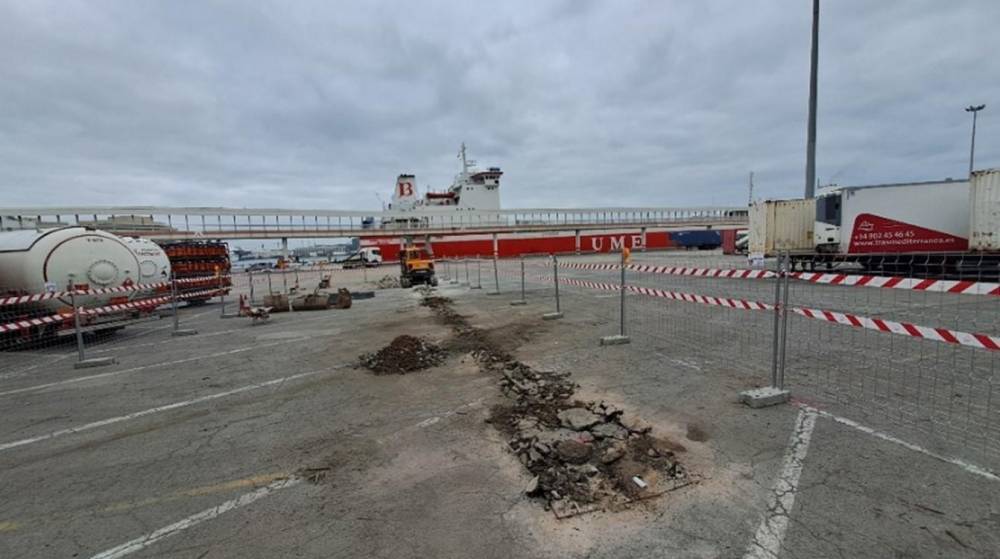Port de Barcelona inicia las obras de conexión de la Terminal Ferry al sistema OPS