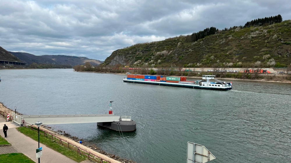 La sequía pone en jaque el transporte fluvial de mercancías