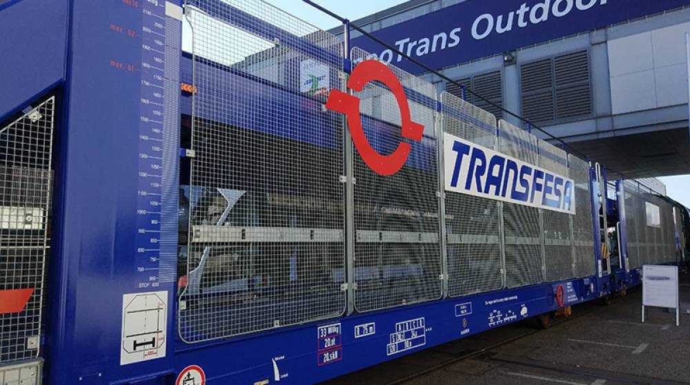 Transfesa Logistics pone en marcha el primer tren de gran capacidad para rutas internacionales