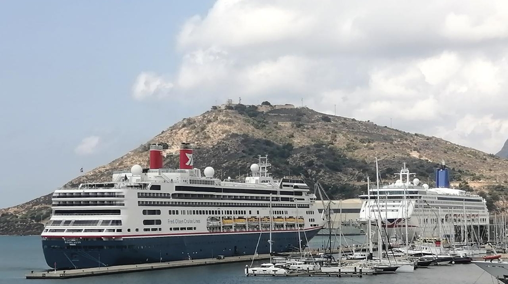 El Puerto de Cartagena recibe su tercera doble escala de cruceros de mayo