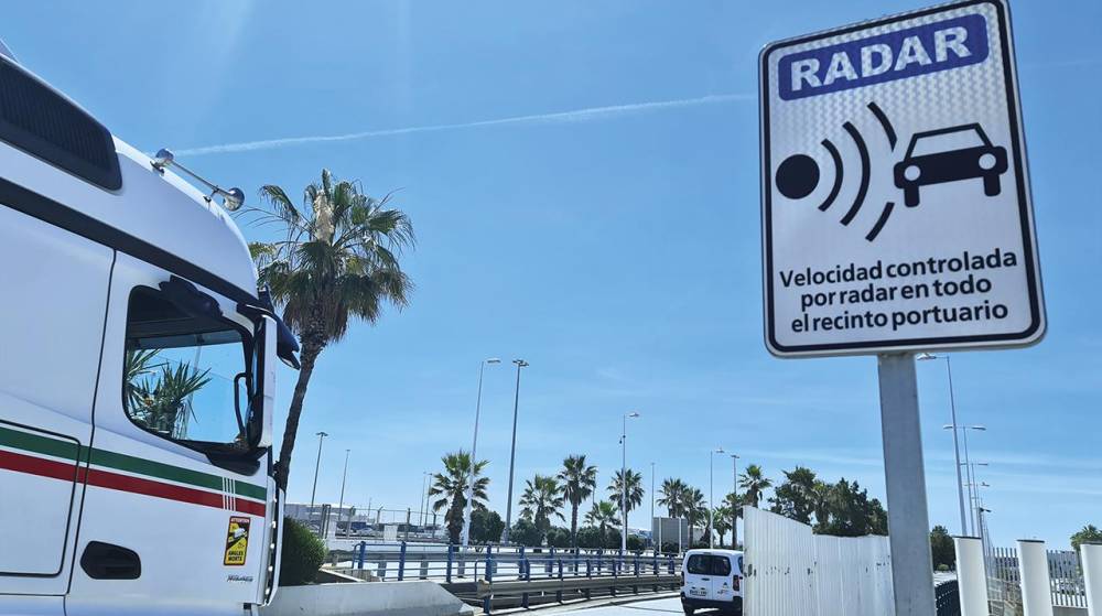 La APBA pone en marcha 6 nuevos radares para controlar la velocidad en el recinto portuario