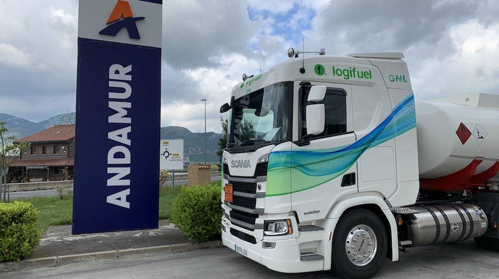 Logifuel incorpora su primer GNL de la mano de Scania