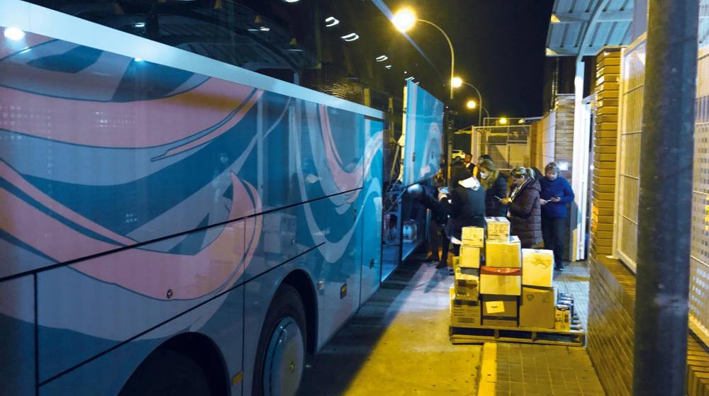 Alfaship, Alfatanker y Alfa Customs se vuelcan en el corredor humanitario Ucrania-España
