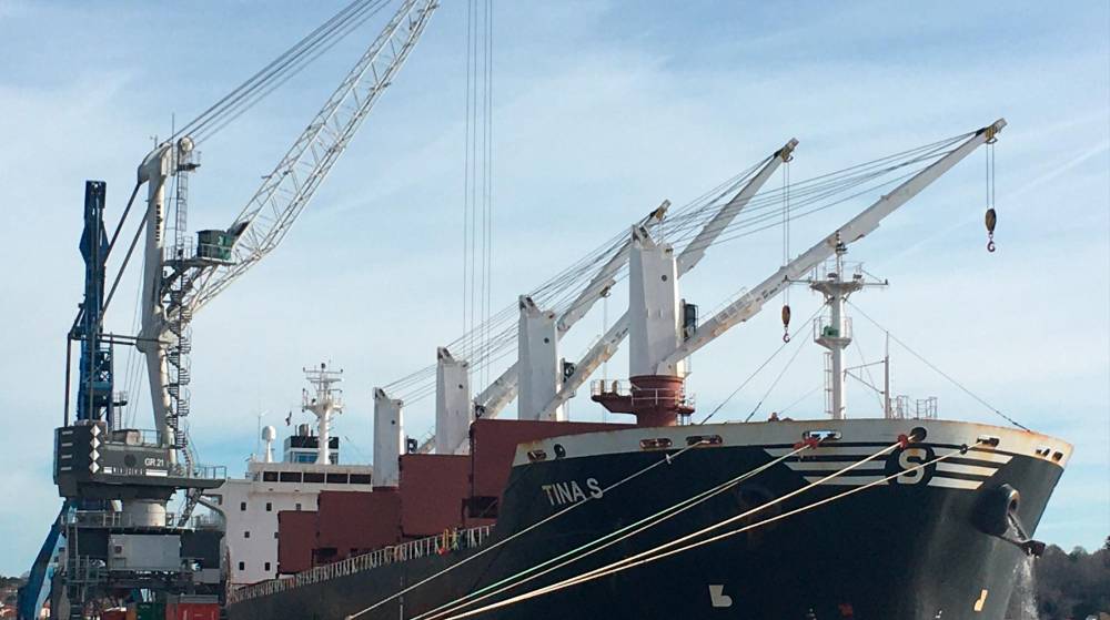 El Puerto de Baiona muestra su competitividad en el tráfico de fertilizantes