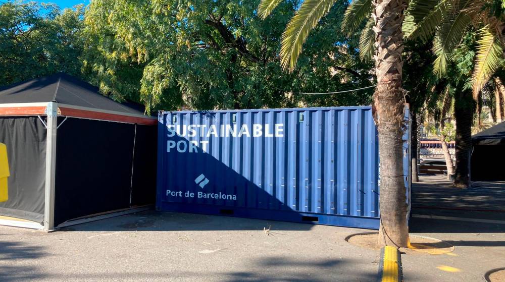 El Contenedor Solidario del Port de Barcelona recoge 6.550 kilos de alimentos