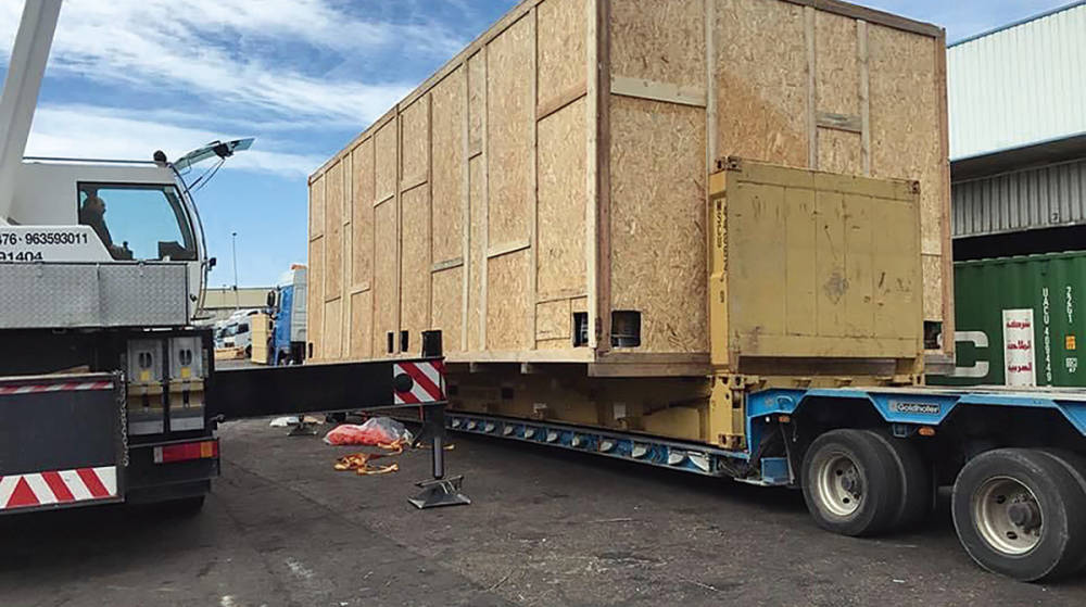 Embalajes Gracia realiza el embalaje y transporte de 24 cargas de grandes dimensiones a Honduras