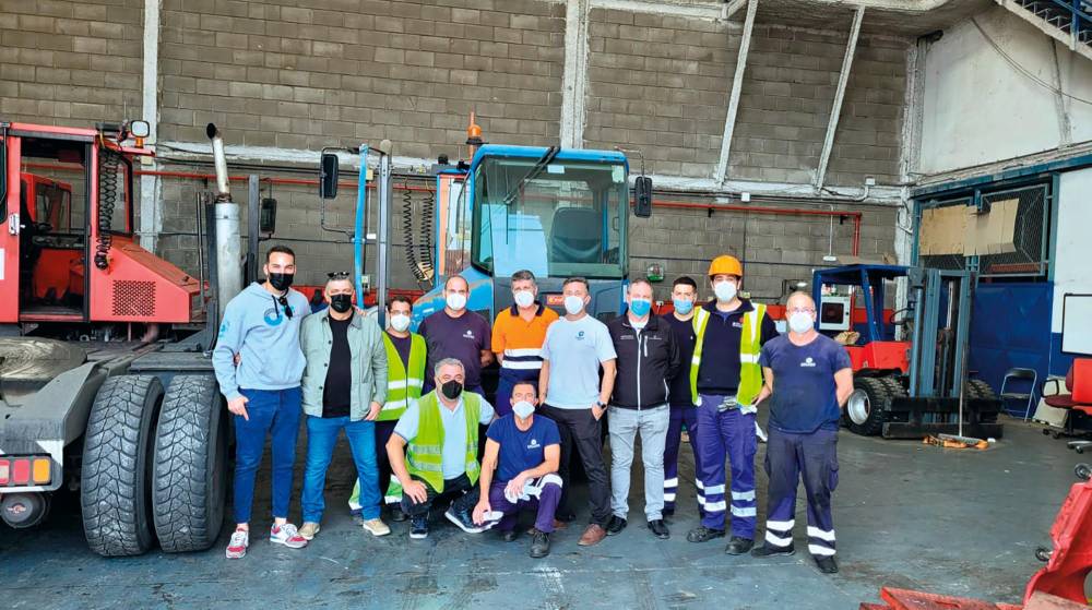 Coordinadora Estatal de Trabajadores de los Puertos se consolida en el puerto de Las Palmas