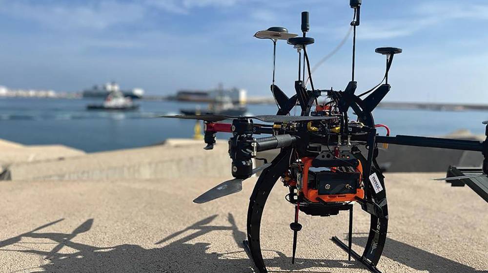 La Fundación Valenciaport testea la vigilancia con drones