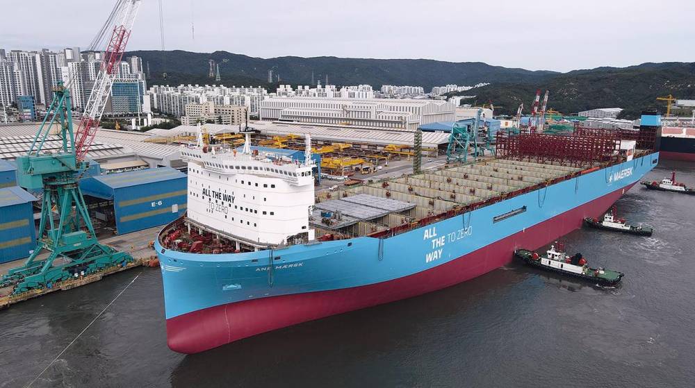 Maersk bautiza como “Ane Maersk” a su primer “gigante” propulsado por metanol