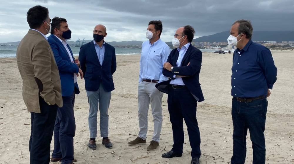 La AP de Algeciras firmar&aacute; un acuerdo con Costas para estabilizar la Playa del Rinconcillo