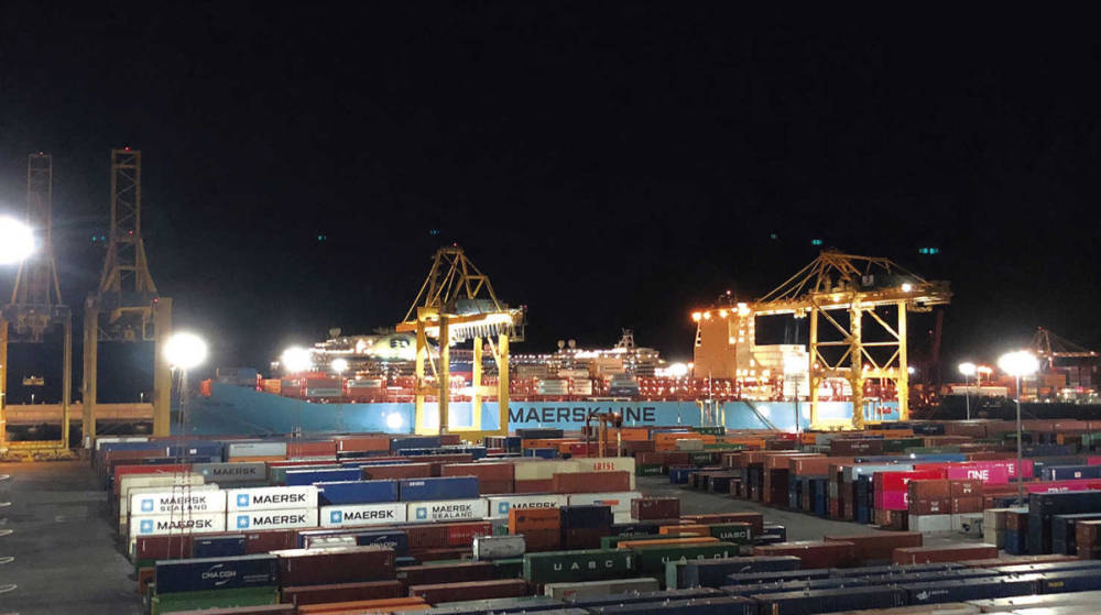 El servicio Bossanova de Maersk hace su primera escala en APM Terminals Barcelona