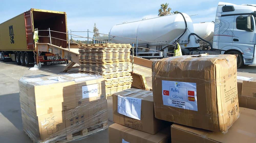 MSC colabora con Çimsa en el transporte de ayuda humanitaria a Turquía