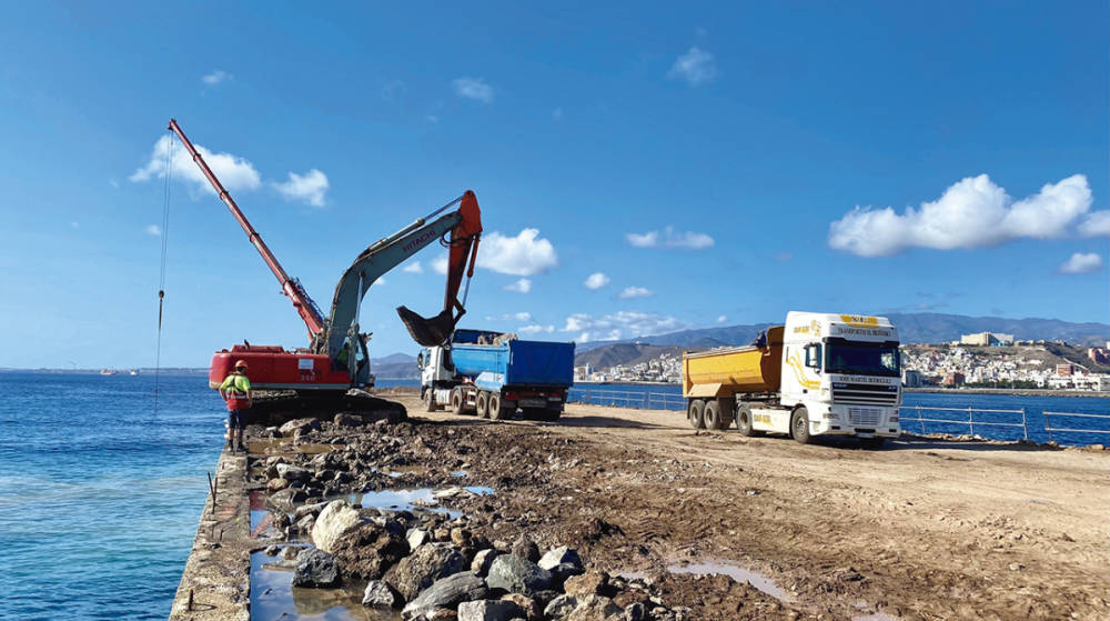 El Puerto de Las Palmas inicia las obras del dique Reina Sof&iacute;a Sur