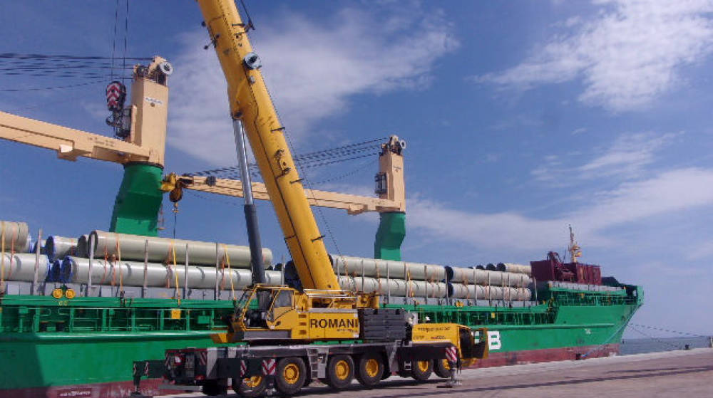 Gefco transporta 12.000 toneladas de tuber&iacute;as a&nbsp;Costa de Marfil