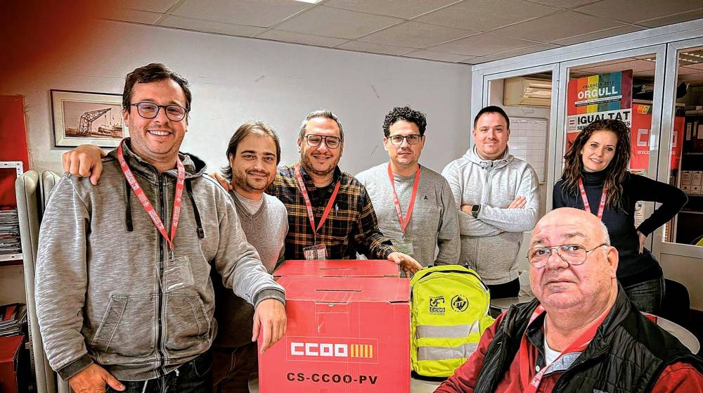 CCOO propone reducir la carga de trabajo de la estiba en Valencia a 22 jornales mensuales