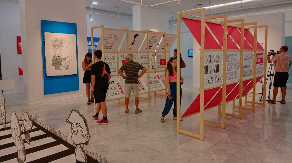 12.000 personas visitan la exposición “Quino. Mafalda y mucho más” en su escala en Gandia