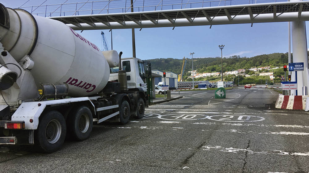 El Puerto de Ferrol estrena un control de acceso automatizado para el tr&aacute;fico rodado