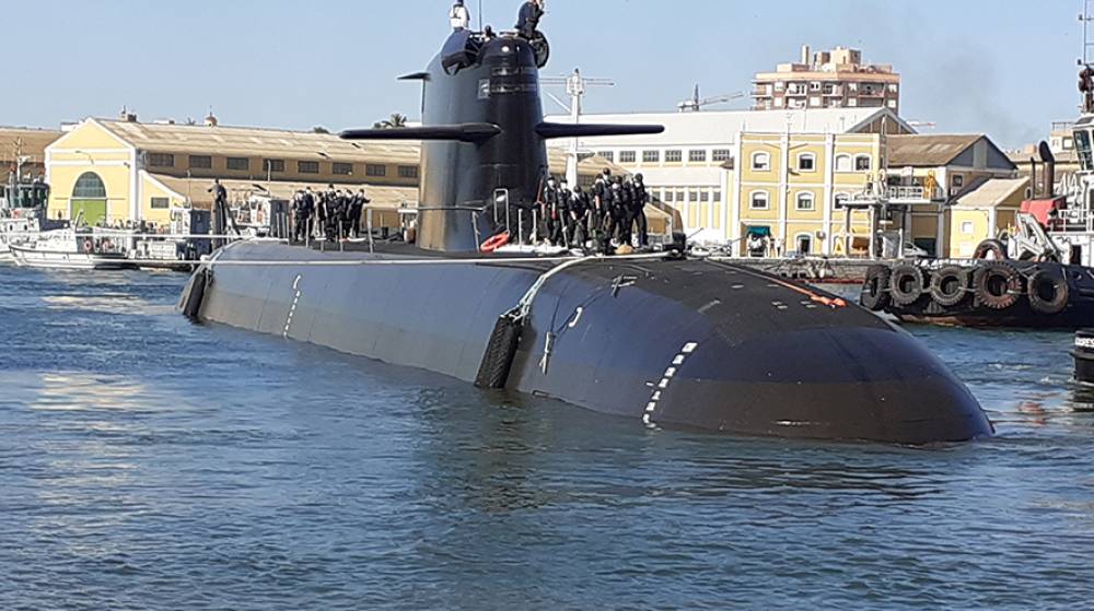 Erhardt Mediterr&aacute;neo consigna el submarino S-81 &ldquo;Isaac Peral&rdquo; en Cartagena