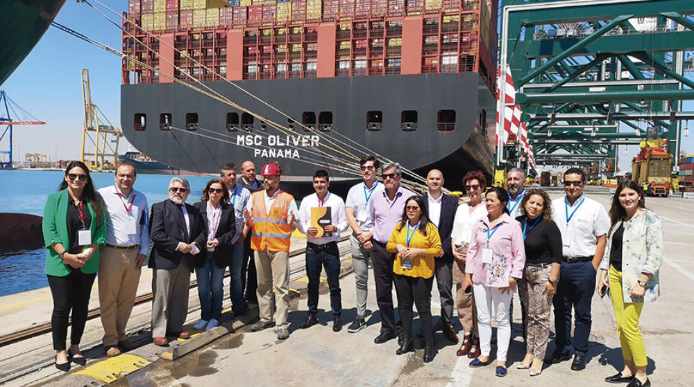 TIBA organiza una visita de una delegaci&oacute;n empresarial ecuatoriana al puerto de Valencia