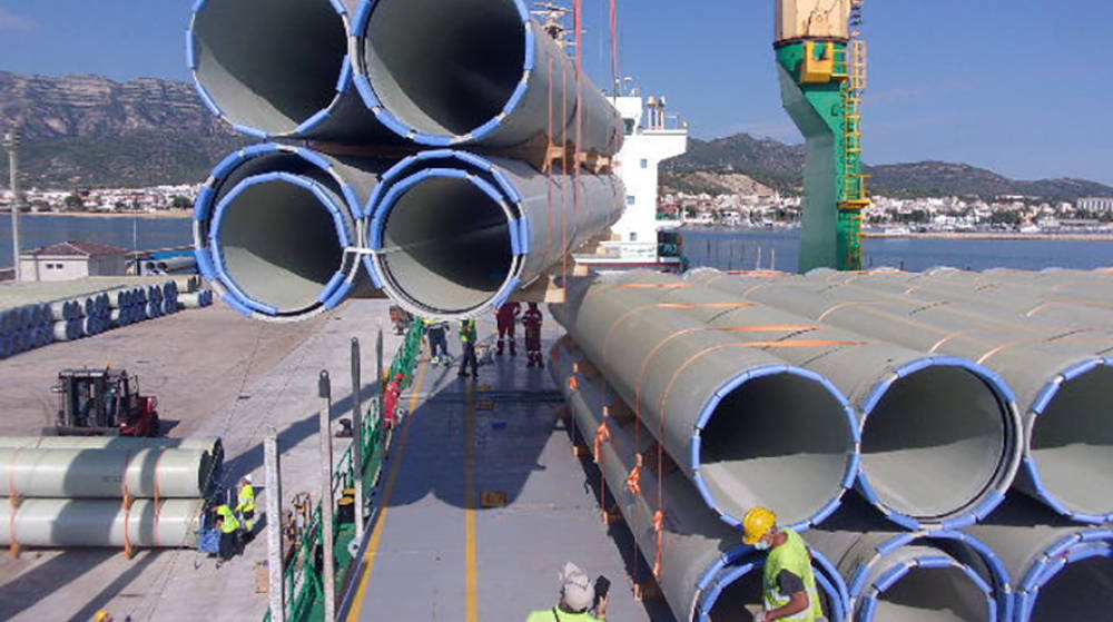 Gefco transporta 12.000 toneladas de tuber&iacute;as a&nbsp;Costa de Marfil