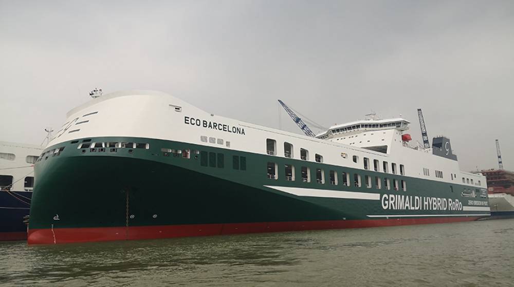 Grimaldi incorpora a su flota el buque &quot;Eco Barcelona&quot;