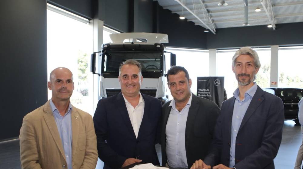 AtienzaTrans Hnos confía en Mercedes-Benz en su primer pedido en España de un camión eActros