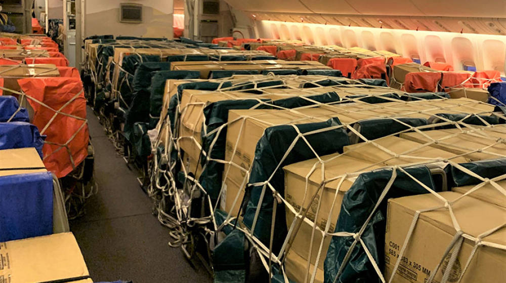 Emirates oper&oacute; m&aacute;s de 3.100 vuelos con carga en los asientos de sus aviones