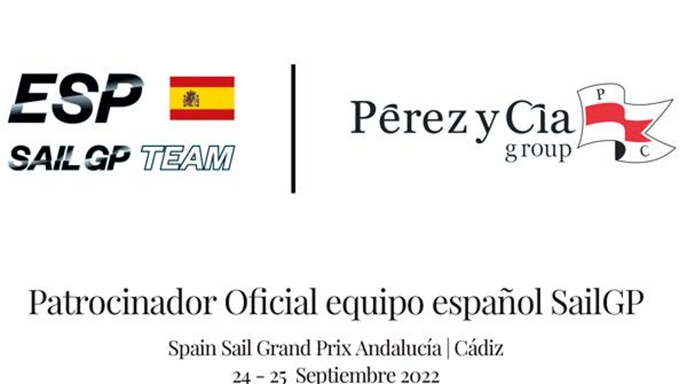 Grupo Pérez y Cía, patrocinador oficial del equipo español en el Spain Sail Grand Prix Andalucía