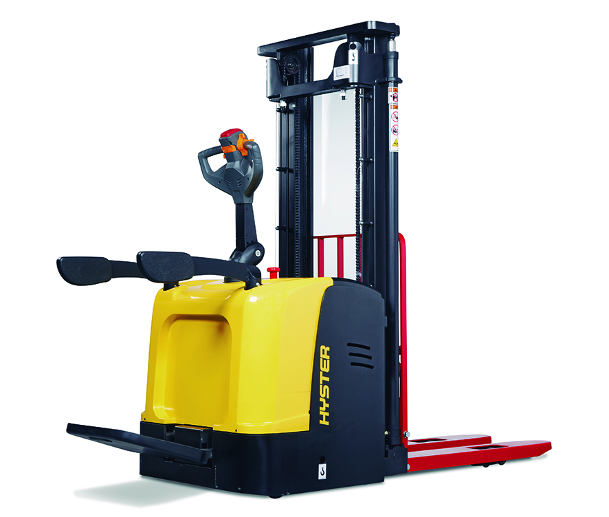 Hyster presenta un nuevo apilador de plataforma