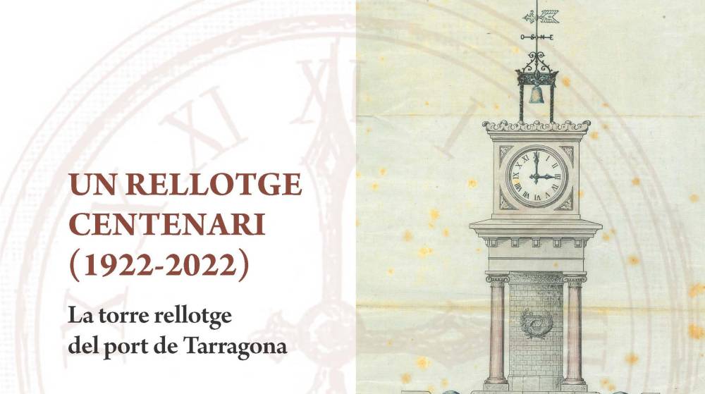 El archivo de Port Tarragona presenta el libro de la historia de la Torre del Reloj del puerto