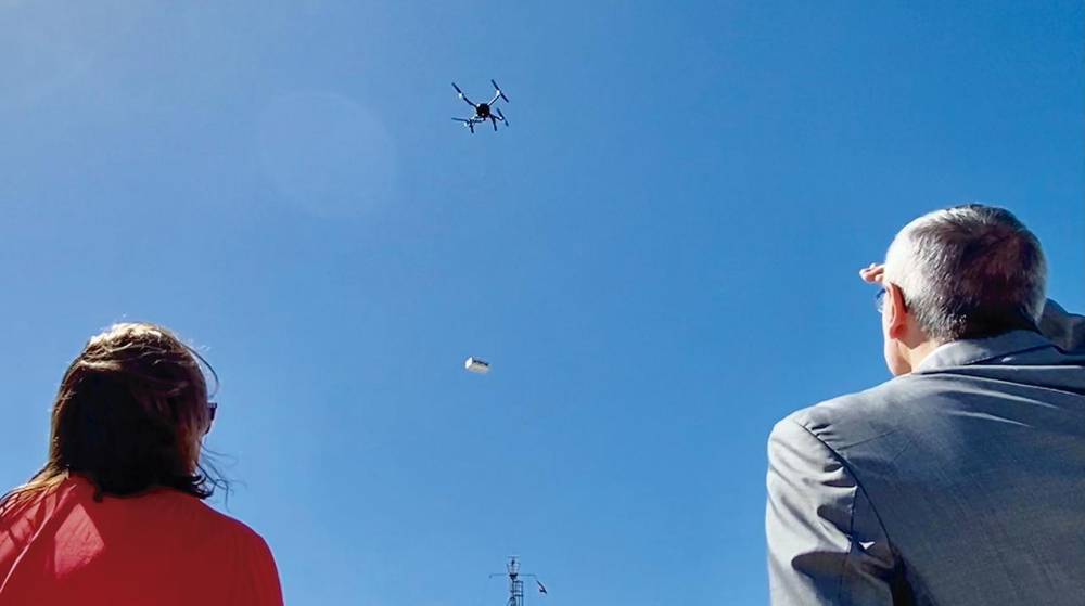 Los drones logístico-portuarios superan las pruebas en Las Palmas