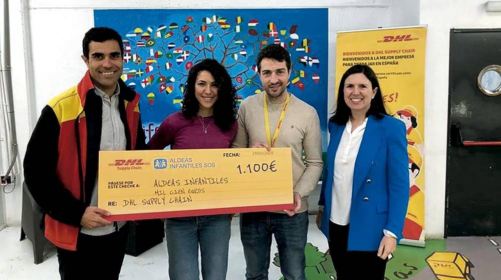 Voluntarios de DHL Supply Chain recaudan fondos para Aldeas Infantiles SOS España