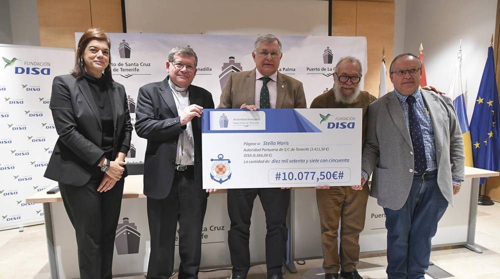 Puertos de Tenerife y Fundación DISA donan más de 40 mil euros a tres ONGs